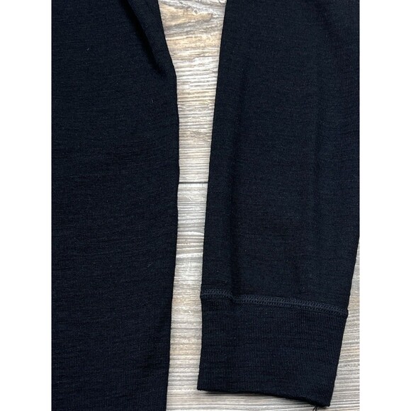 MOUNTAIN WAREHOUSE  EXTREME Merino Wool Shirt 1/4 Zip Baselayer Black Womens XS - Picture 3 of 11